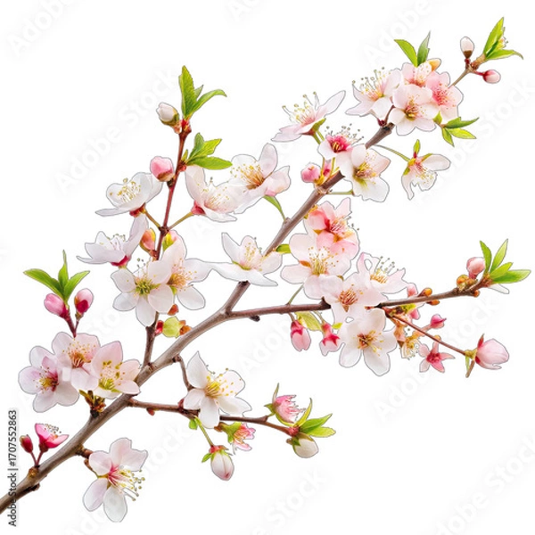 Fototapeta pink cherry blossom