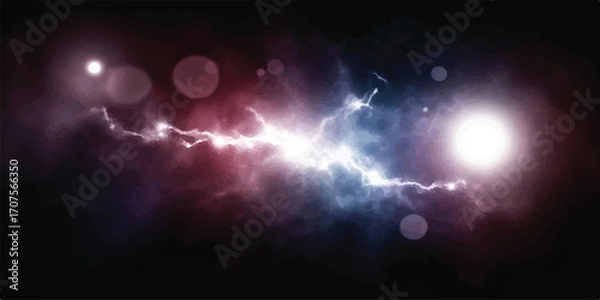 Fototapeta Abstract Darkness with subtle shadows and textures providing background possibilities