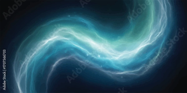 Fototapeta Abstract design of blue gradient background for creative arts concepts