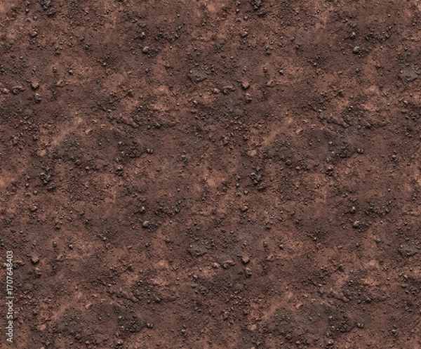 Obraz seamless pattern tiles: ground surface soil