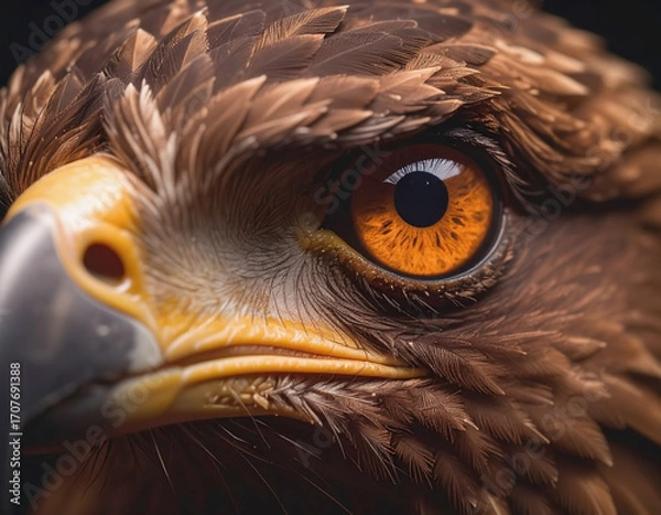 Obraz Eagle's head, close-up