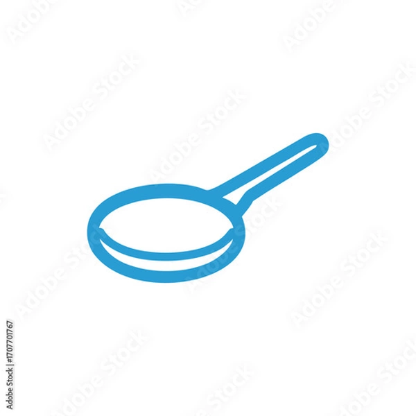 Fototapeta spoon on white