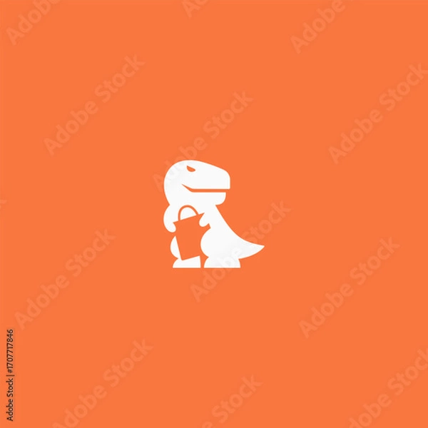 Obraz Dinosaur Shop Vector