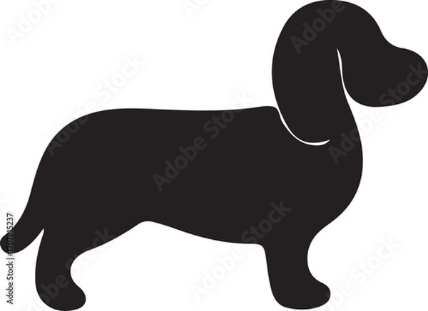 Obraz Abstract geometric composition with bold colors and text elements