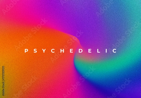 Obraz Noisy Psychedelic Textures