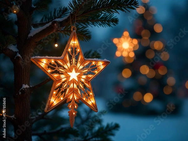 Obraz Weihnachtlicher Baumschmuck