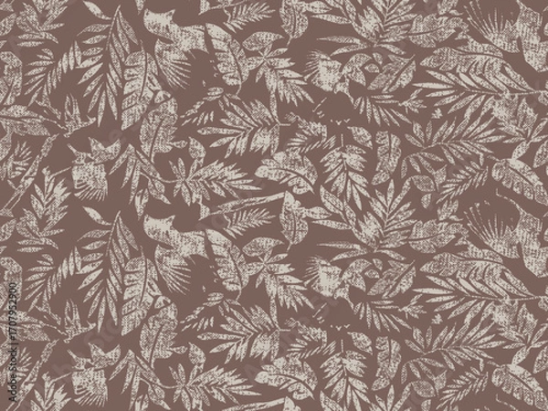 Obraz seamless pattern with leaves