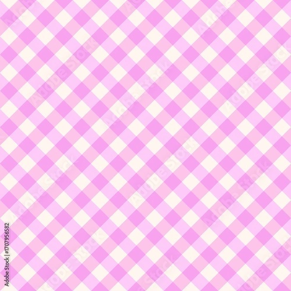 Fototapeta 	
pink plaid pattern	
