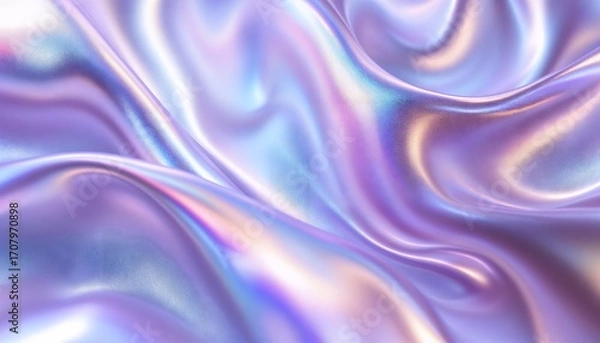 Obraz 流れるような真珠光沢の液体金属