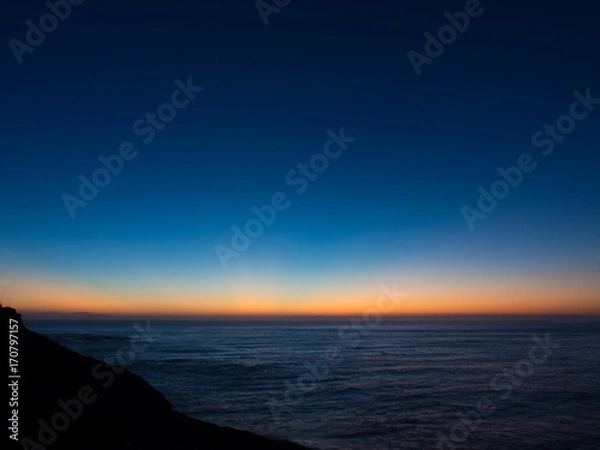 Obraz 夜明けの水平線