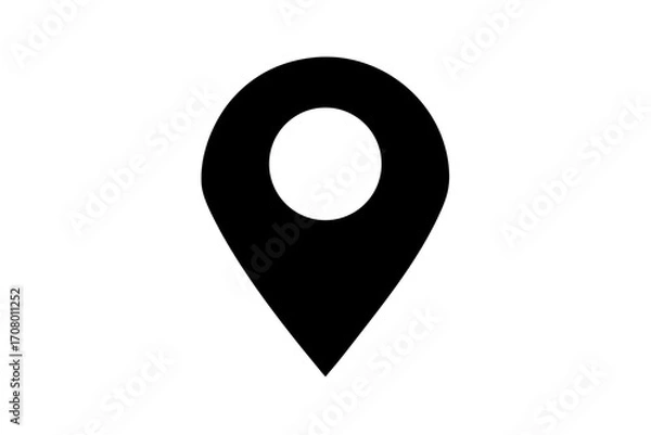 Fototapeta Map Pin Icon Vector Illustration