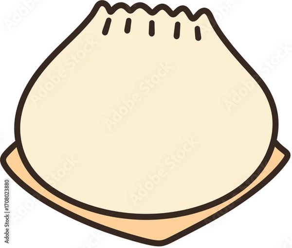 Obraz Steamed bun