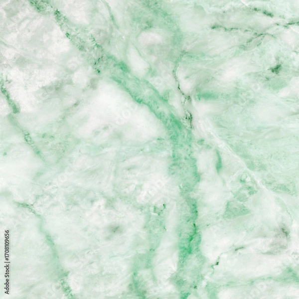 Fototapeta Green marble texture background with high resolution, top view of natural tiles stone in luxury and seamless glitter pattern.