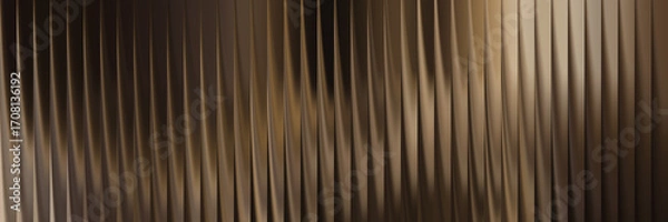 Fototapeta Abstract background with vertical lines in brown, beige, and gold colors