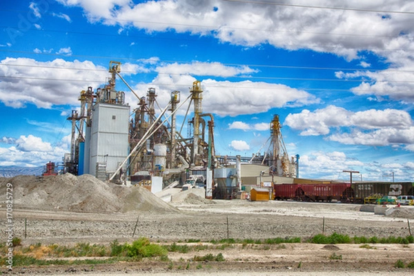 Obraz Minerały wydajności bentonitu