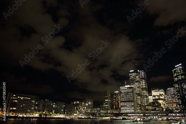 Fototapeta シドニー港の夜