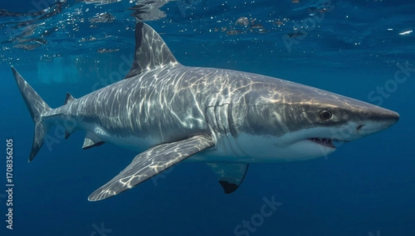 Obraz great white shark
