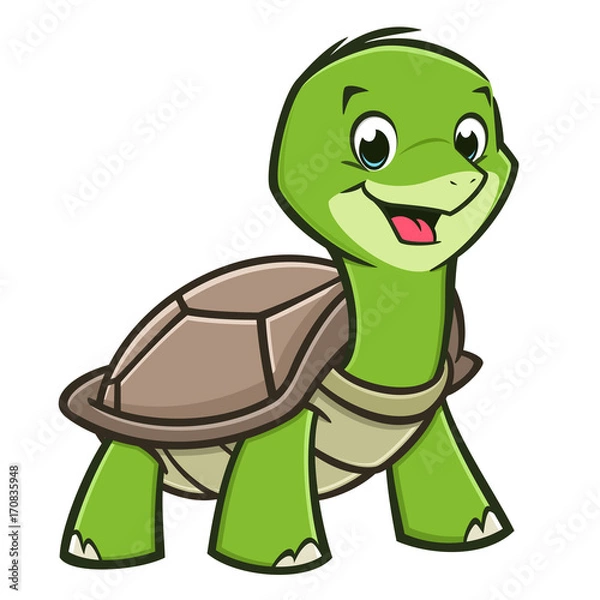 Obraz Cartoon Baby Turtle