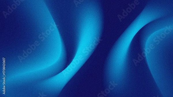 Fototapeta Modern smooth abstract dark blue with noise for modern background design	