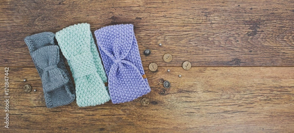 Obraz knit winter headbands