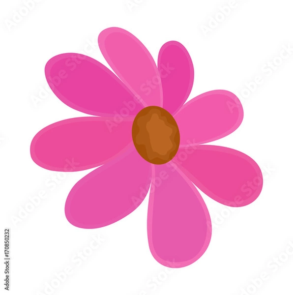 Fototapeta Flower Vector Shape