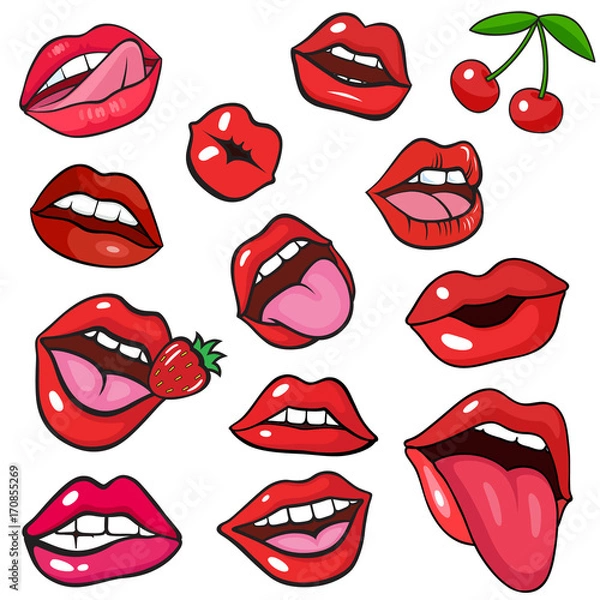Fototapeta Pop art style background