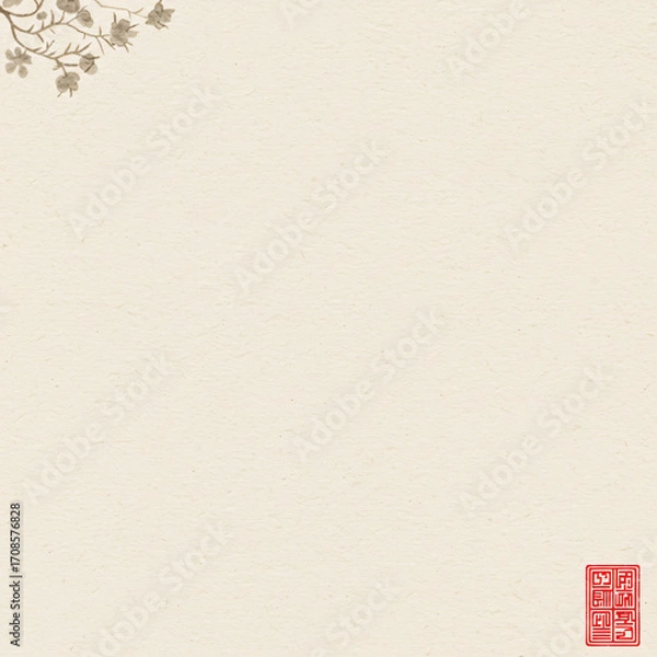 Obraz 한지 질감, 종이 배경, 전통 종이 느낌, 텍스처 배경, 한국 전통 디자인, 자연 소재 배경, 따뜻한 색감 배경, 손 종이 느낌