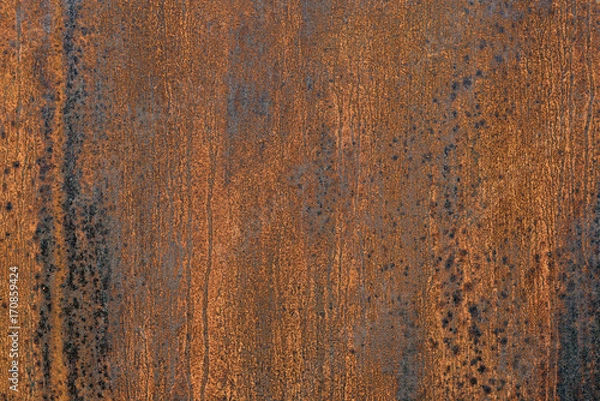 Fototapeta Old rusty plate background