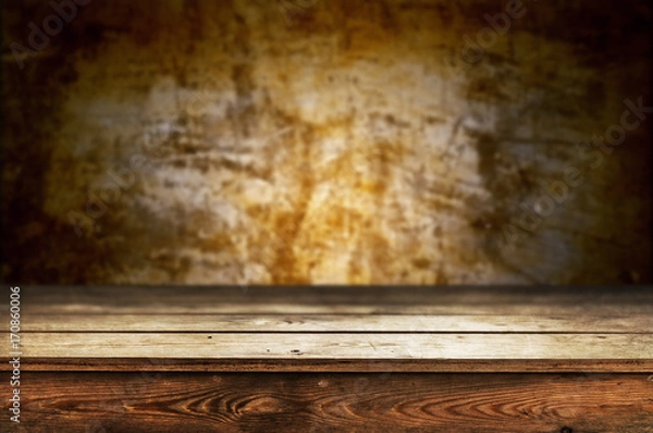 Fototapeta Wooden table background