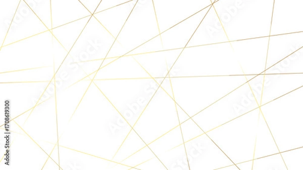 Fototapeta Abstract Geometric Low Poly Lines – Chaotic Random Vector Mesh Background for Modern Digital Design & Futuristic Art. abstract random lines background. Abstract background with random geometric line a