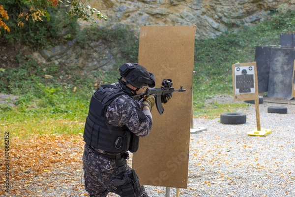 Fototapeta Special training