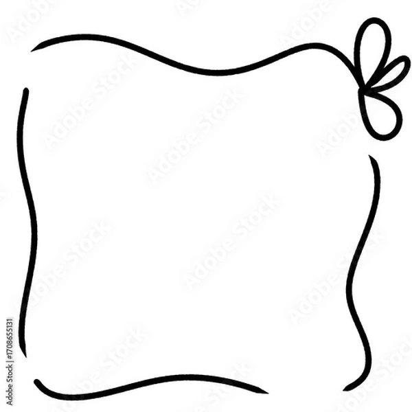 Obraz minimalist cute frame