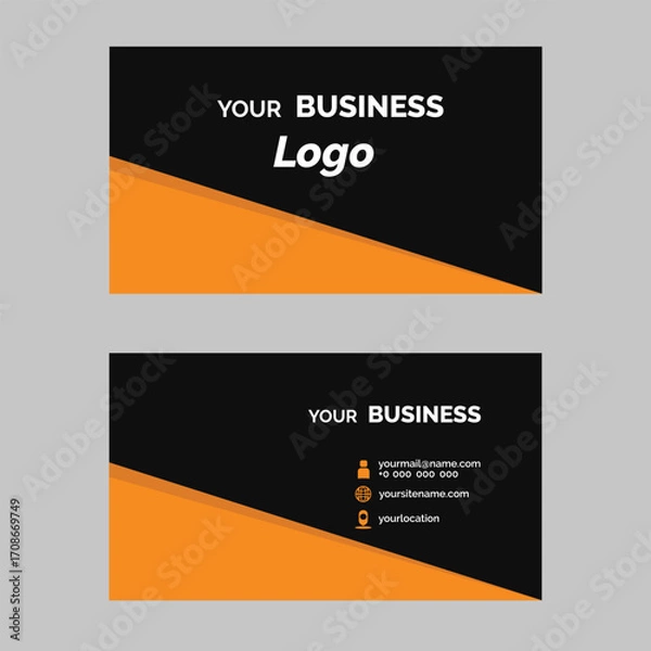 Obraz business card design