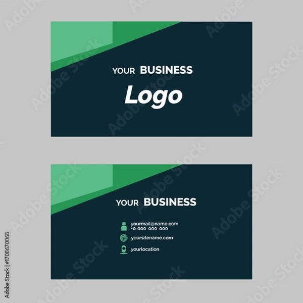 Obraz business card design