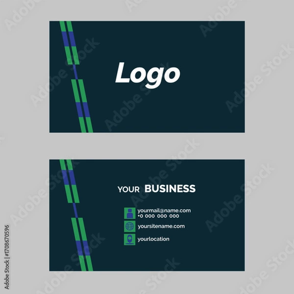 Obraz business card design