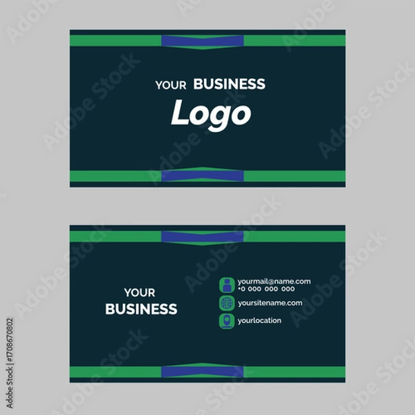 Obraz business card design