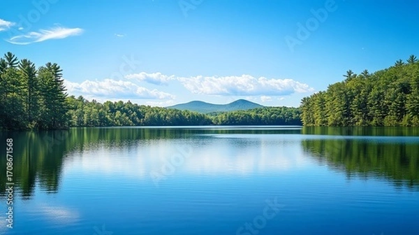 Fototapeta Cloud data lakes facilitate big data analytics by consolidating structured and unstructured information