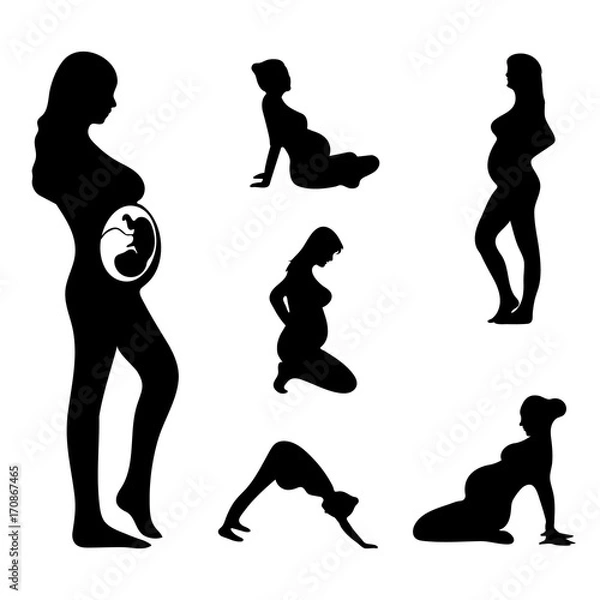 Fototapeta Pregnant women