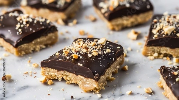 Obraz Easy Homemade Chocolate Shortbread Recipe: Buttery, Crispy, and Rich in Cocoa Flavor – Perfect for Afternoon Tea, Holiday Treats, or Gifting to Friends and Family | Step-by-Step Instructions for No-Fu