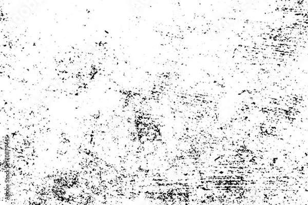 Obraz Distressed and rough concrete floor vector texture. Rustic texture with grain and stains.