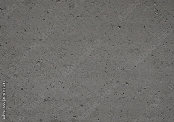 Fototapeta Gray Porous Concrete Texture Background With Small Aggregate Speckles, Uniform Surface For Architecture And Design Mockup