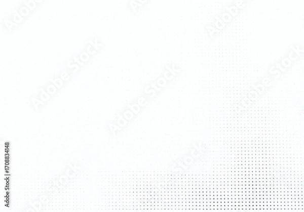 Fototapeta Subtle Halftone Dot Texture Background In Light Grain Pattern For Vintage Print And Minimal Design