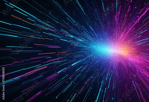 Fototapeta Cosmic Explosion