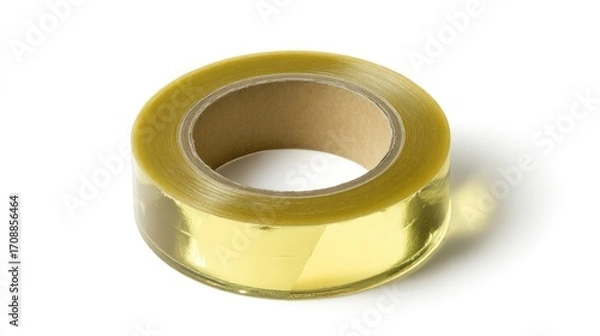 Fototapeta Clear adhesive tape roll