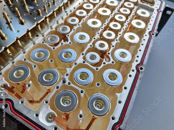 Obraz Microwave technology LTE duplexer cavity filter