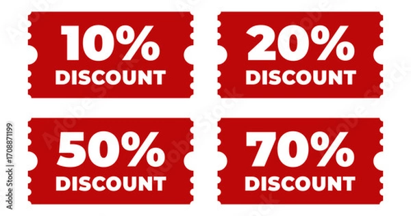 Obraz Discount coupons