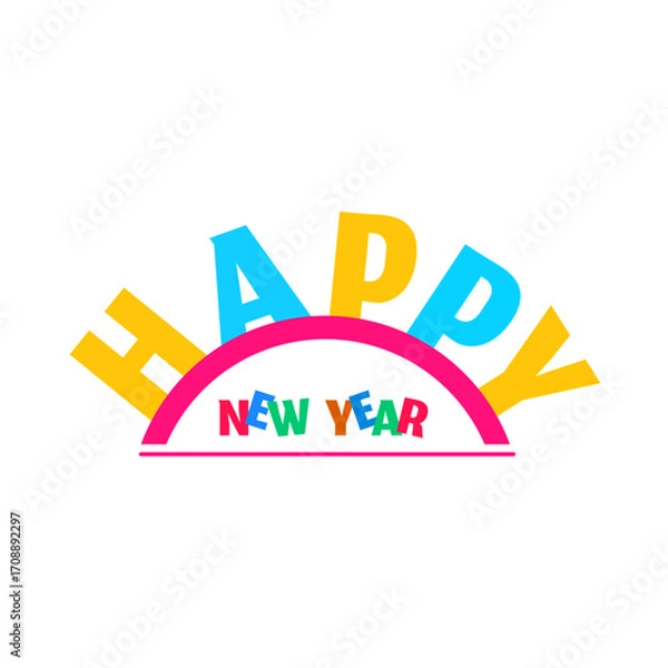 Obraz new year design