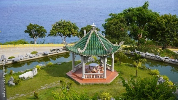 Obraz a beautiful gazebo in Vietnamese style