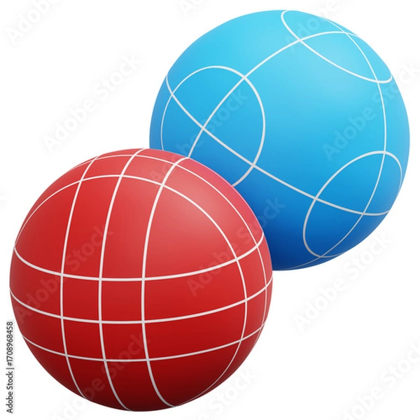 Obraz 3D Bocce Ball Icon