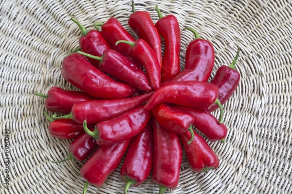 Obraz Fresh red bell pepper